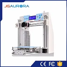 Большой 3d принтер JGAURORA Высокая точность большой размер печати 350*250*300 мм полностью закрытая металлическая Структура ABS PLA TPU нить 1,75 мм