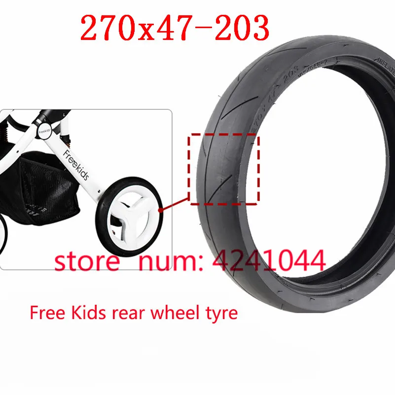 

270x47-203 pneunatic wheel tire10 inch tyre and tube for Baby trolley,child tricycle,bicycle,electric folding car,Mini Bike