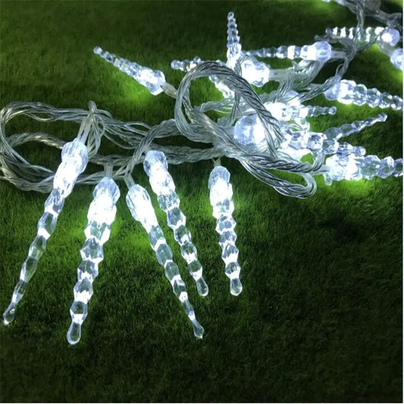 Праздничное освещение 10 м 100LED сосулька для дома Рождественское украшение