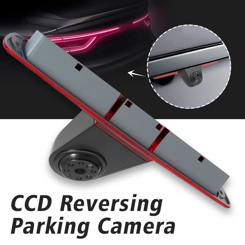 

One set For Mercedes /Sprinter /VW /Crafter Car CCD Reversing Rear Camera LED Brake Light