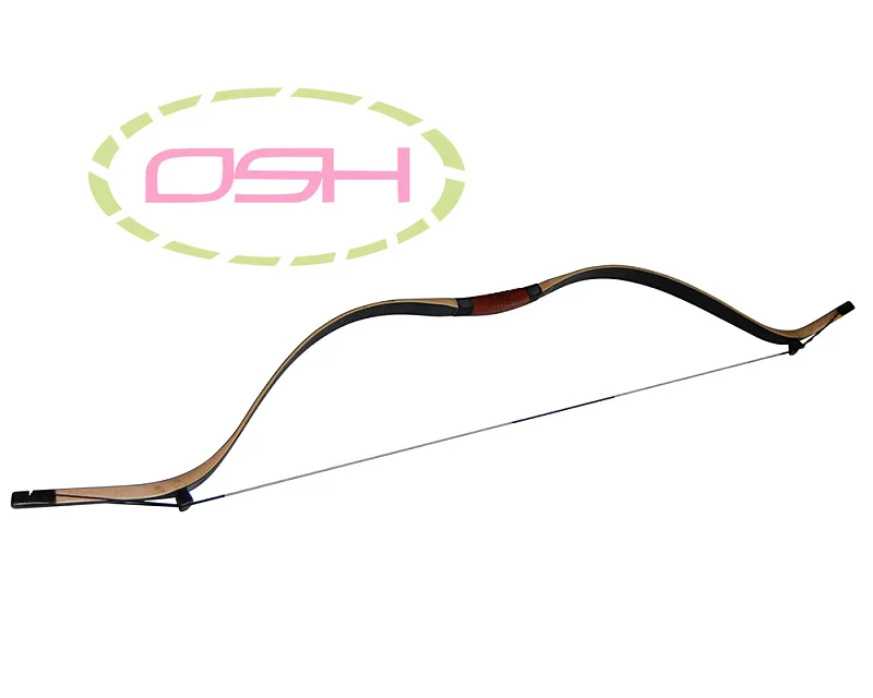 

Hot New Outdoor Sport 50 LBS  Archery Traditional Pure Handmade Chinese Hunting Shooting Recurve Long Bow