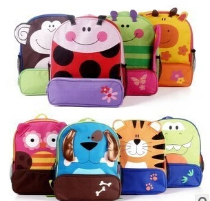 Bigger size animal shaped children font b backpack b font children double shoulder school bag font