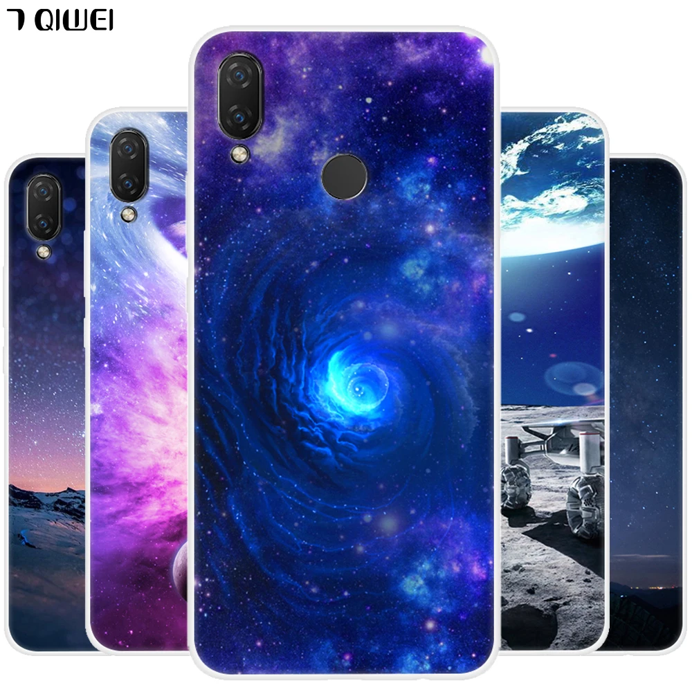 

Case For Huawei P Smart Plus Case Psmart + TPU Soft 6.3 Silicone Back Cover For Huawei Nova 3i Case Nova 3 i Fashion Star