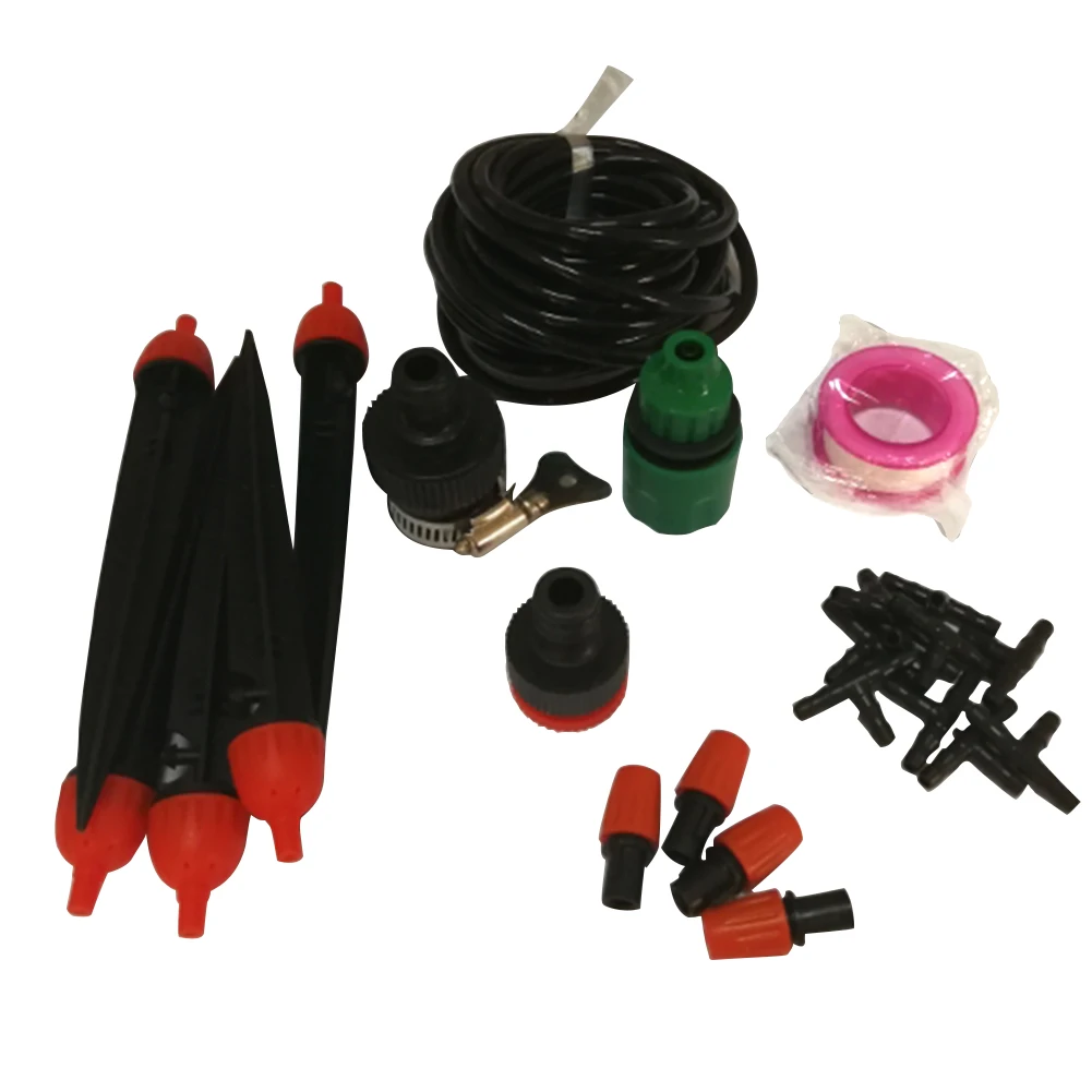 

25m Garden Watering Hose Kits Pouring Plant Irrigation Drip Device Automatic Spray Tools Adjustable Micro DIY Flower System