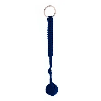 

Climbing Umbrella Rope Outdoor Monkey Fist Keyring Steel Ball Handmade Hand Woven Multifuctional Funny Keychain Paracord Keyring