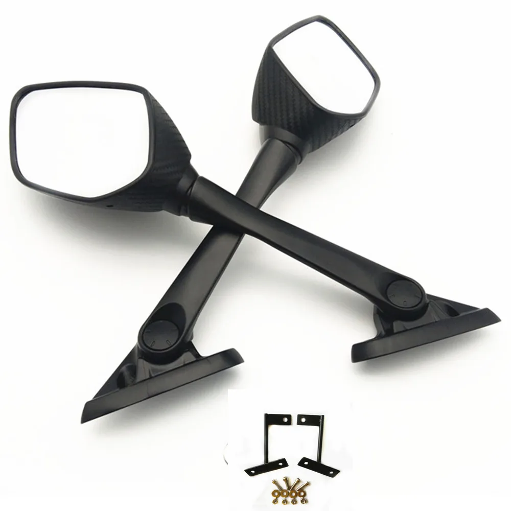 

Modified motorcycle parts black Imitation carbon fiber back side rearmirror rear view mirrors for YAMAHA nmax155 nmax 155 125