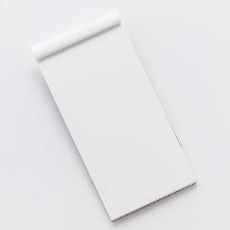 Карманный блокнот для заметок из крафт-бумаги, канцелярские принадлежности для скрапбукинга, заметки для заметок, чтобы сделать список, контрольный лист, блокнот - Цвет: blank