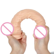 Real Penis Dildo Huge Masturbator Big Dildo Realistic Anal Vaginal Orgasm Stimulator Dildos Adult Sex Toys for Women 255mm Long