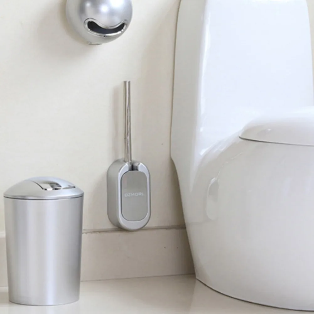 Free Punching Wall Mount Hanging Household Toilet Brush Suit Stainless Steel Toilet Brush Storage Hold Bathroom Hotel Supplies In Toilet Plungers From Home Garden On Aliexpress