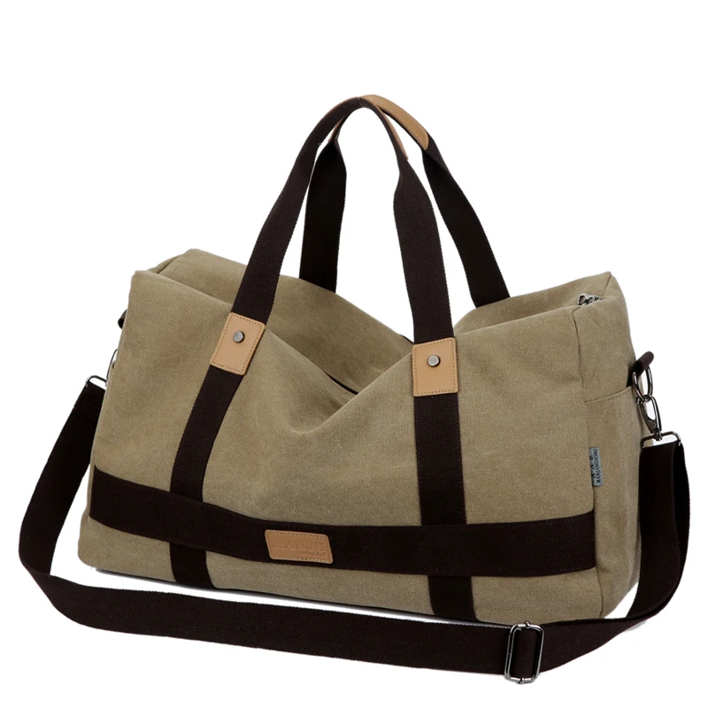 Винтаж военные холст Duffle Bag Для мужчин; дорожные сумки мужской вести путешествия Чемодан большой дороге выходные сумка большая сумка