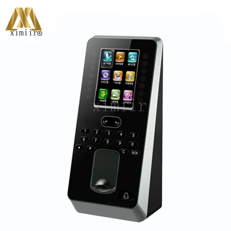 

New arrival linux system TCP/IP Multibio800 iface3 face time attendance and access control with fingerprint reader