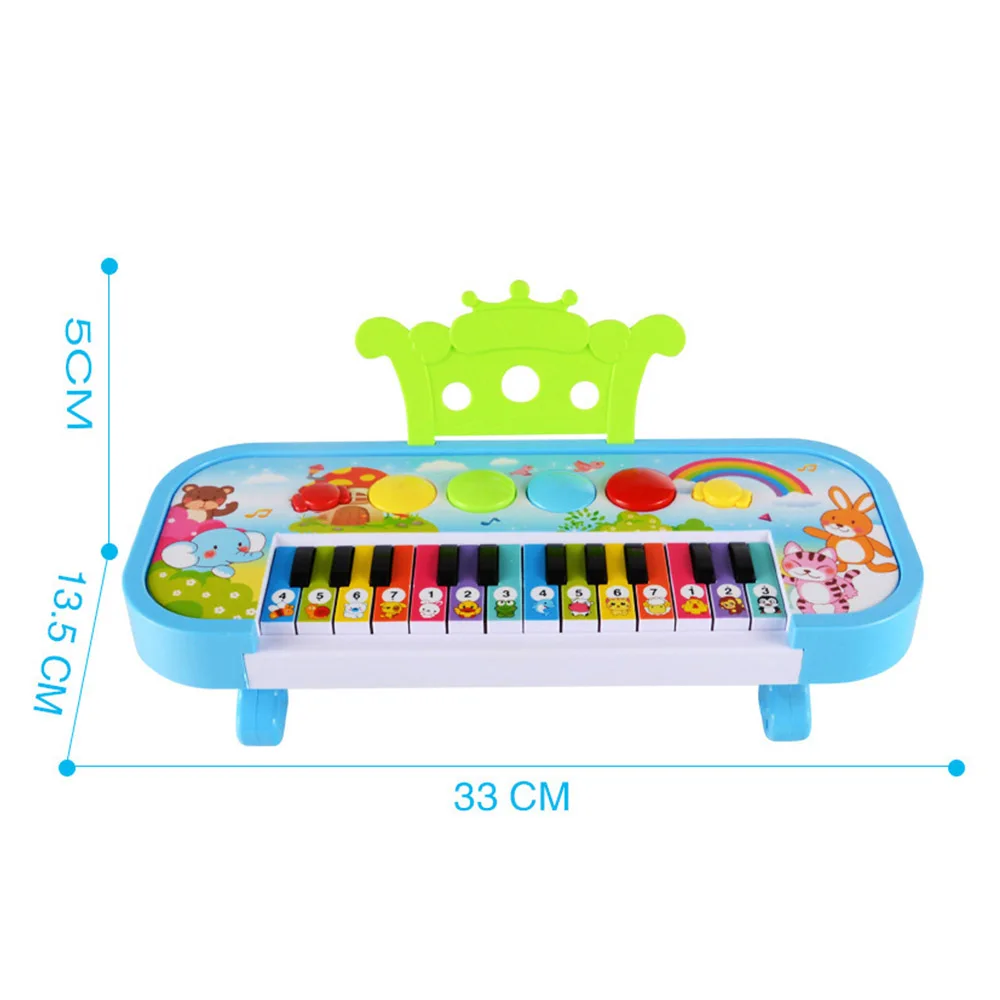 MrY Infant Electronic Piano Educational Toy Children 24 Music Keyboard Gift Baby Early Learning Toys Musical Instrument Random Color