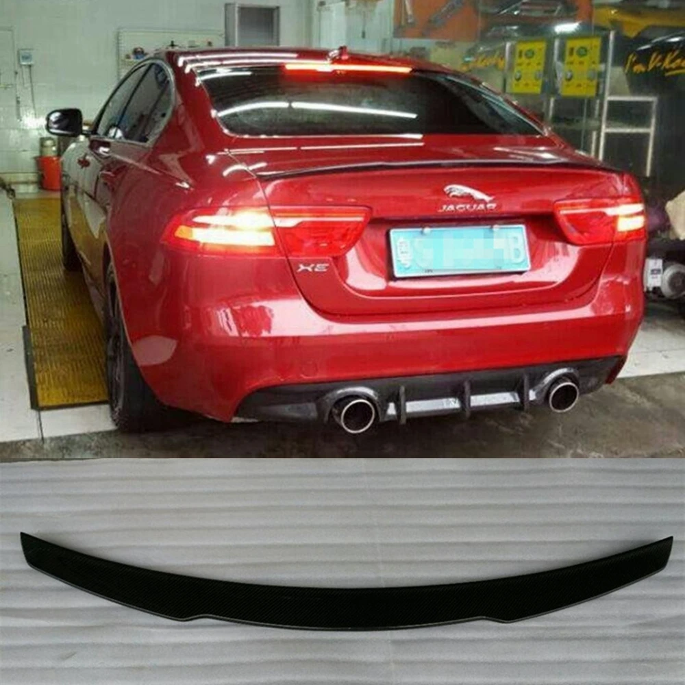 For Jaguar Spoiler XE 2015 2016 2017 High Quality Carbon Fiber Rear