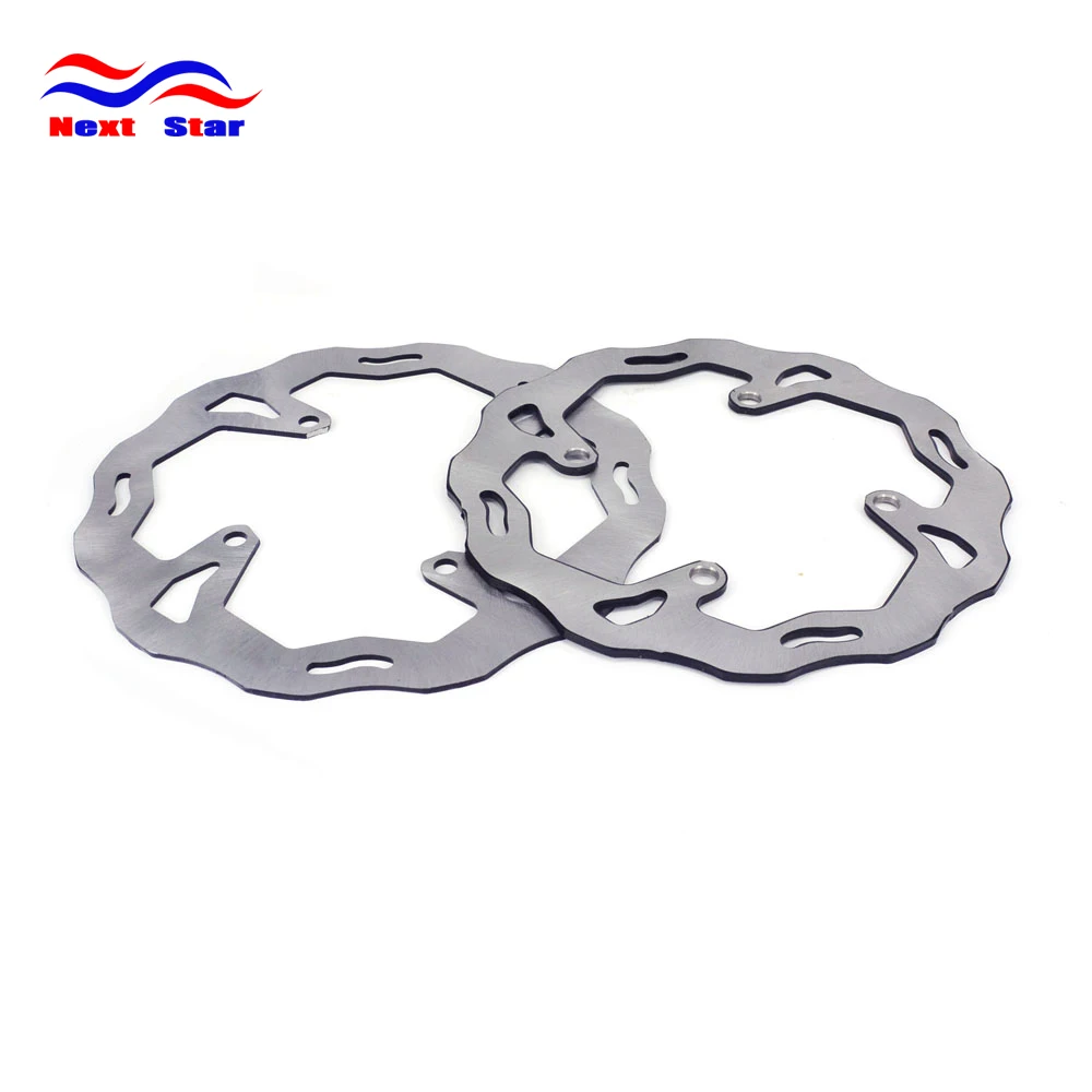 Front And Rear Brake Rotor Disc Assembly For KAWASAKI KX125 KX250