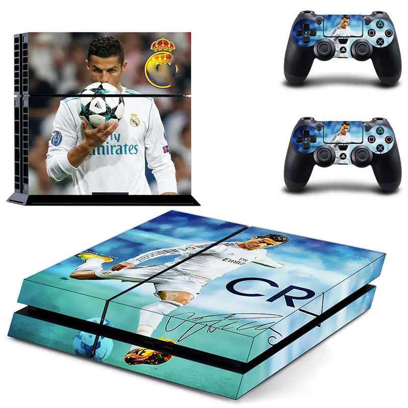 

HOMEREALLY Stickers Football Club PS4 Skin Cover For Sony PlayStation 4 Console and Controller Skin Ps4 Accessory Sticker