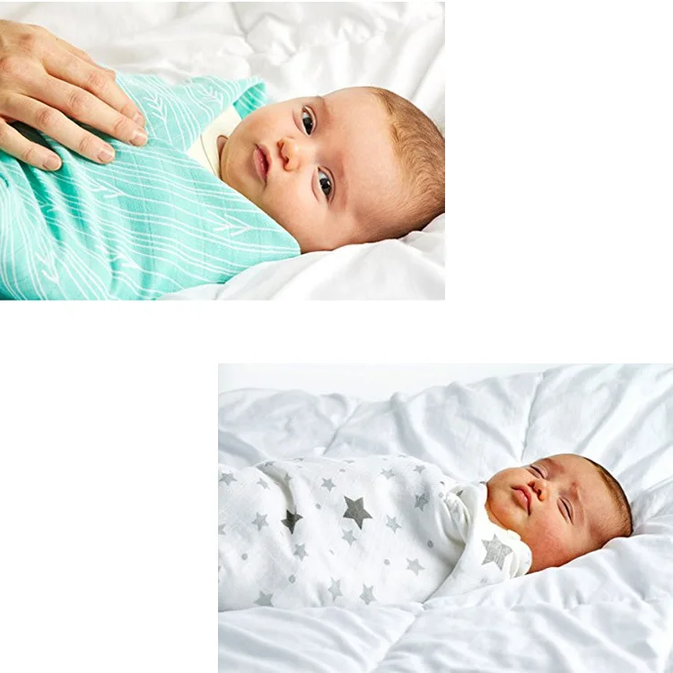 Детские бамбуковые муслиновые пеленальные одеяла морской дизайн младенческой муслин Лучший органический хлопок постельные принадлежности банное полотенце для новорожденного спальный плед