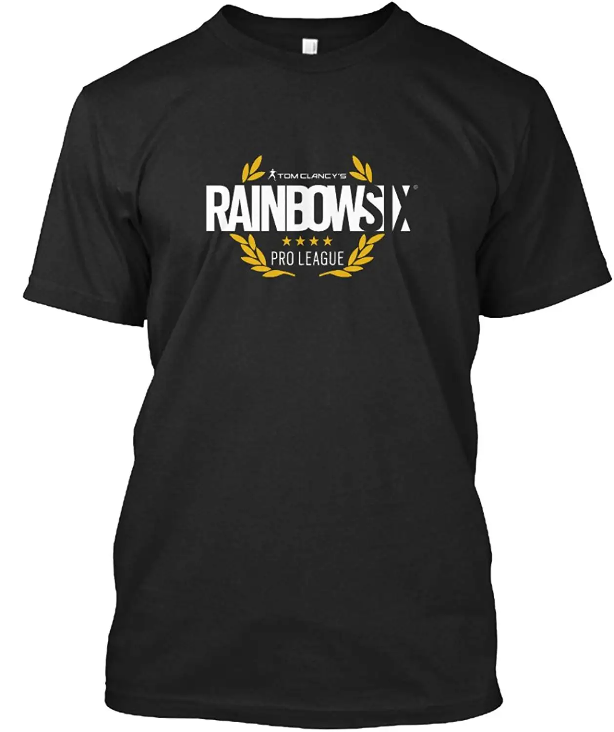 Teespring/Новинка Футболка с надписью Tom Claney's Rainbowsix Pro League Мужская футболка принтом