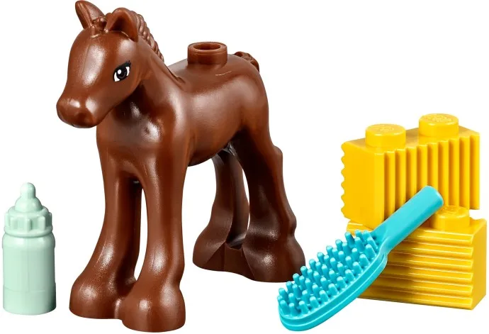 Friends 10533 43pcs Horse Little Foal Stable Building Blocks Set Horse Stable Toys Compatible LegoINGly 41089 for girl