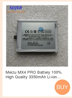 Высокое качество, аккумулятор BA612, запасная батарея 3000 мАч, части батареи для Meizu 5S M5S M612Q M612M, смартфон