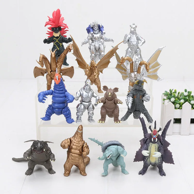 

Movie Dinosaur Kaiju EX Mechagodzilla King Ghidorah Megalon Kamoebas King Caesar NECA Pacific Rim Action Figure Toy
