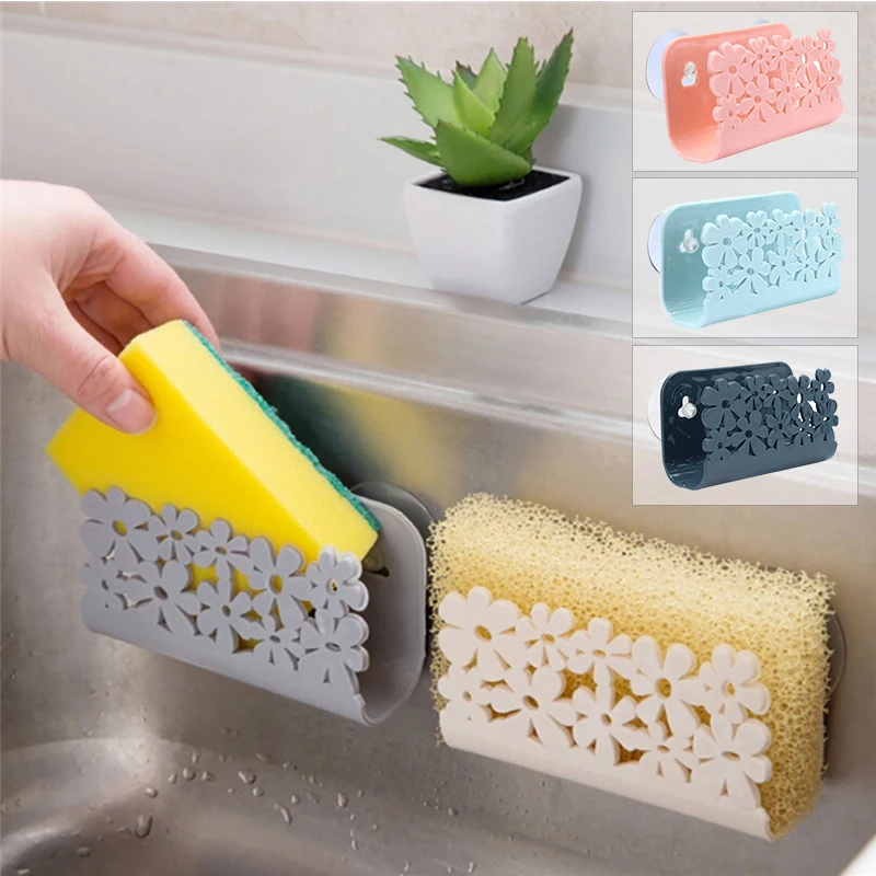 

Dish Cloths Rack Suction Sponge Holder Clip Rag Storage Rack Kitchen Bathroom Storage Rack Storage Holders Kitchen Accessories