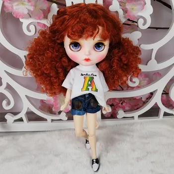 

12''1/6 Customization Doll DIY Joint Body Blyth Doll With Clothes And Shoes Hot Educational DIY Toy For Girls New 30cm BJD Doll