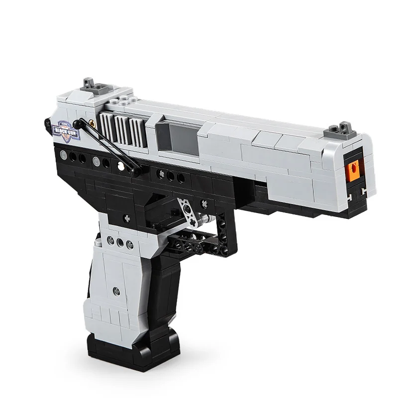 Военная модель оружия SWAT серии M23 и Desert Eagle строительные блоки армейский пистолет