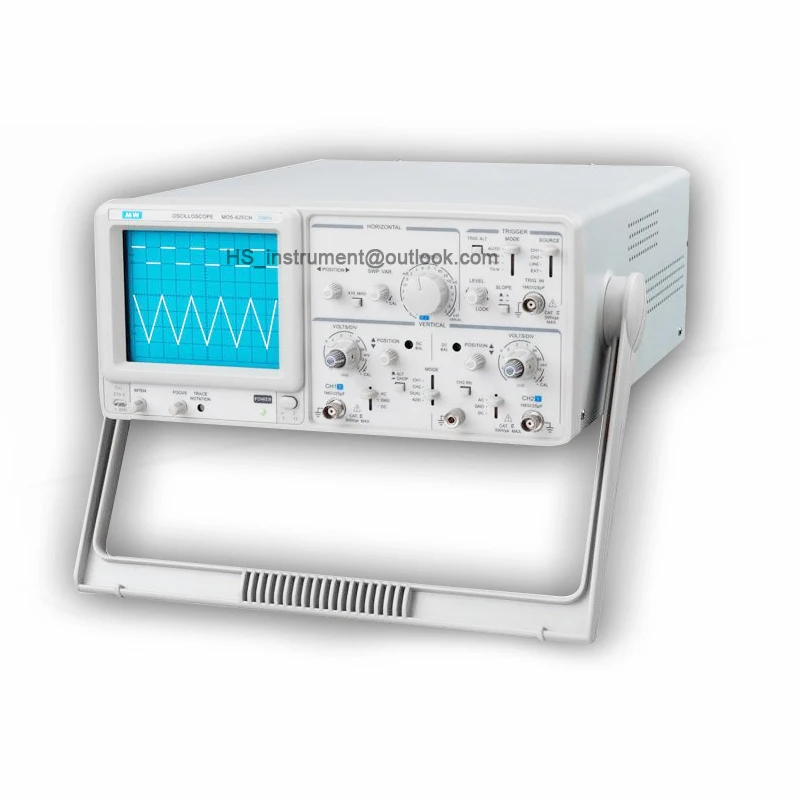 MOS 640CH двухканальный аналоговый осциллограф 40 мГц высокое качество|oscilloscope