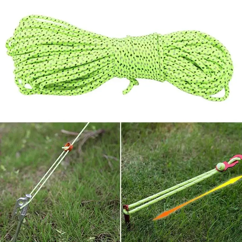 20 m/50 m Guyline العاكسة خيمة حبل العدائين غي خط الحبل Paracord الفلورسنت خط في الهواء الطلق التخييم خيمة صغيرة للمعسكرات والشواطئ يمكن حملها في شنطة ا... 20 m/50 m Guyline العاكسة خيمة حبل العدائين غي خط الحبل Paracord الفلورسنت خط في الهواء الطلق التخييم خيمة صغيرة للمعسكرات والشواطئ يمكن حملها في شنطة ا...
