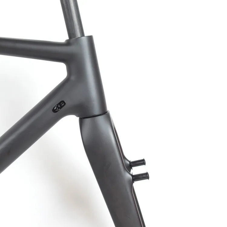 Flash Deal BIG PROMOTION! DENGFU NEW CARBON CYCLOCROSS FRAME FM266 FOR V BRAKES THRU-AXLE VERSION DI2 CYCLE-CROSS ROAD BIKE FREE SHIPPING 3