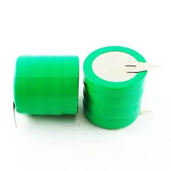 

Brown NI-MH button type rechargeable NiMH battery / NiMH 250mAh 4.8V button with leg Rechargeable Li-ion Cell