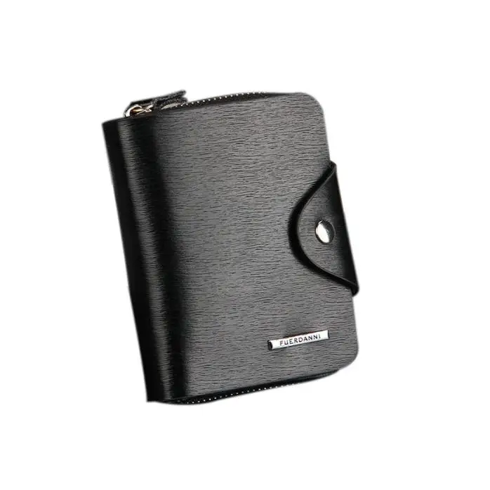 Bag Mens Leather ID Card Holder Billfold Zip Purse Wallet Handbag Clutch | Багаж и сумки