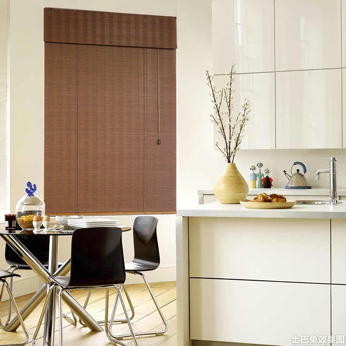 Popular bamboo blinds/bamboo roller blinds/ready made curtain/curtain fabric curtain window bamboo curtain Haoyan