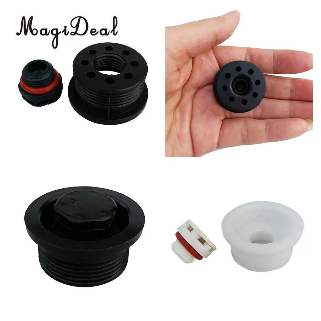 MagiDeal Waterproof SUP Stand Up Paddle Board Surfboard Auto Air Vent Plug with O-Ring Water Sports Surfing Bodyboard Accessory