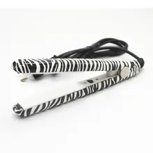 4 Colors Styling Tools New Professional Hairstyling Mini Portable Ceramic Flat Zebra Hair Straightener Irons @ME88