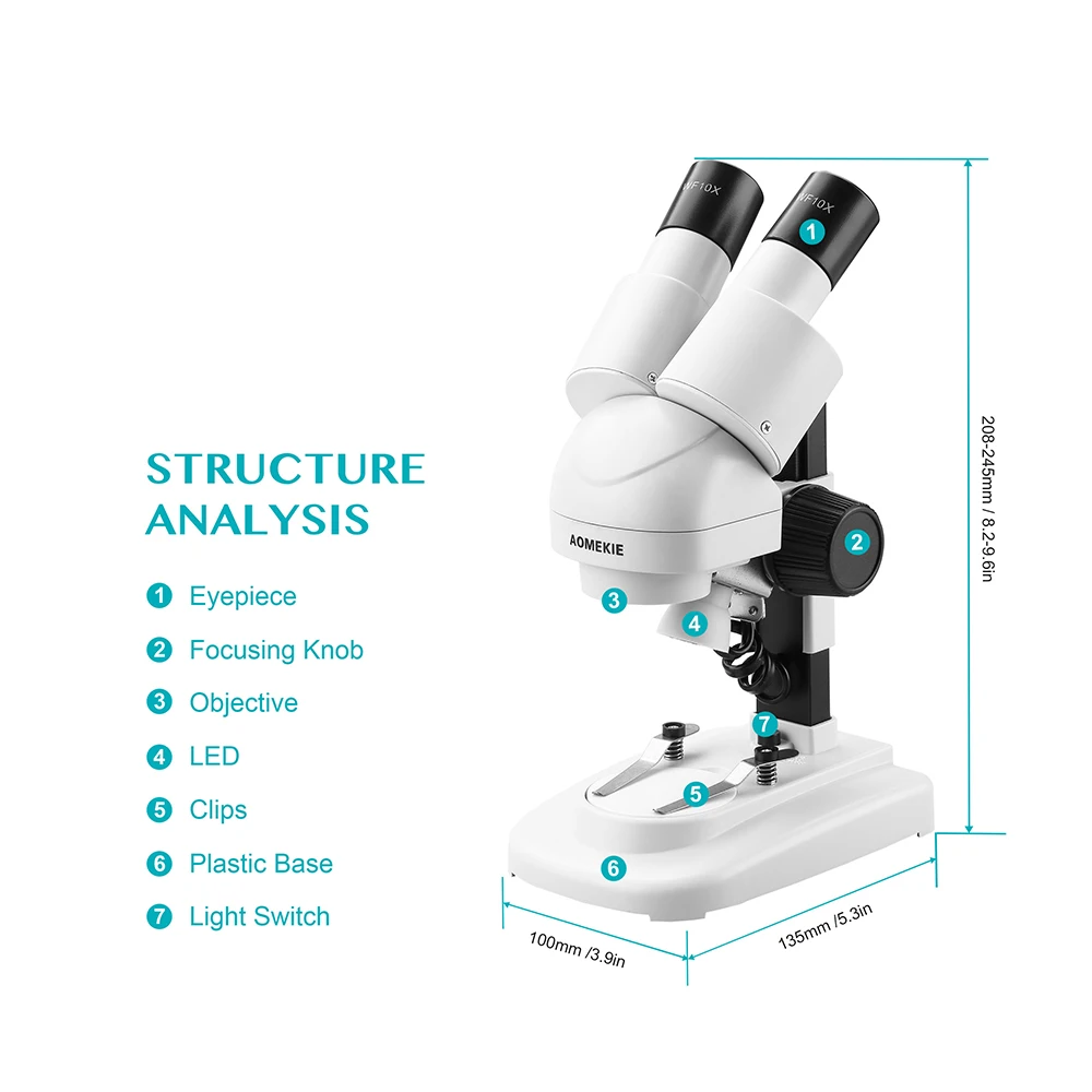 stereo binocular microscope