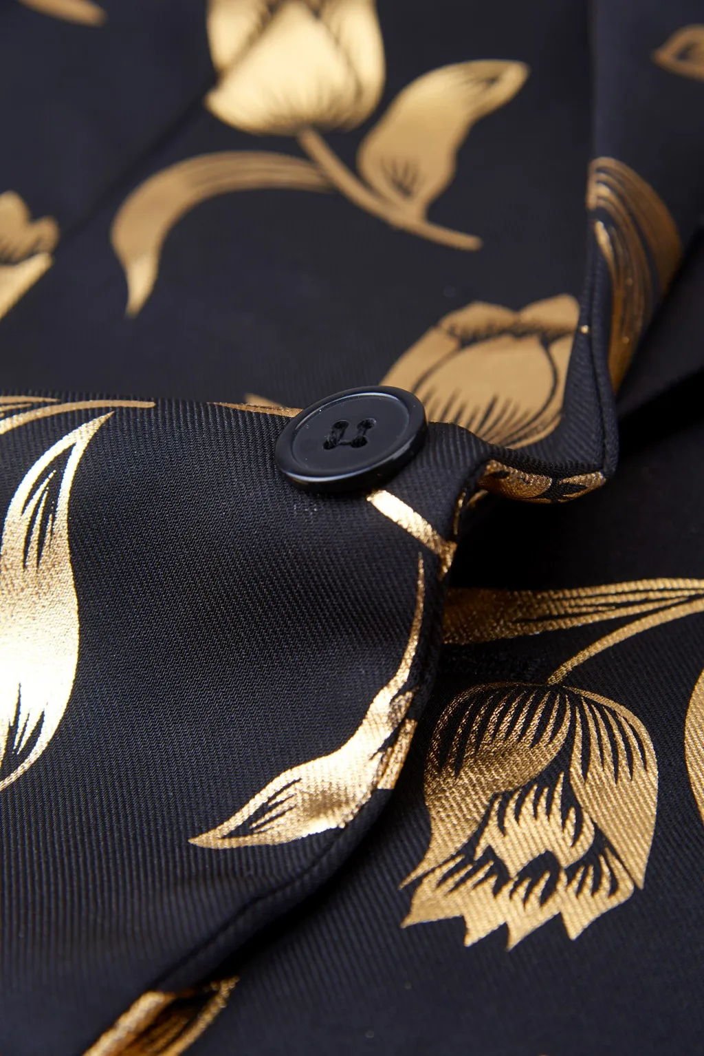 Мужской повседневный костюм slim fit Мужская весенняя одежда золотая ткань праздничные вечерние деловые мужские свадебный костюм
