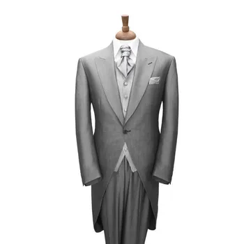 

Custom Men's suit lapel tuxedo button incision Made New Mens Blazers Suits Groom Tuxedos Formal Occasion Business Suits
