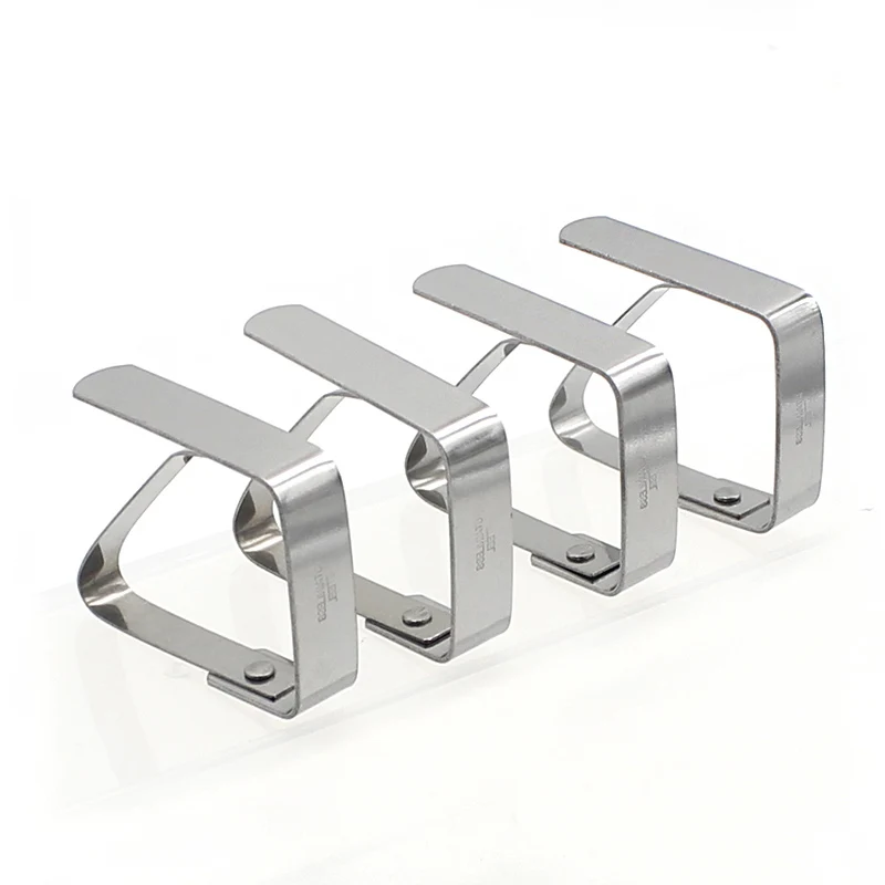 Stainless Steel Adjustable Table Cloth Tablecloth Clips Clamp Holder