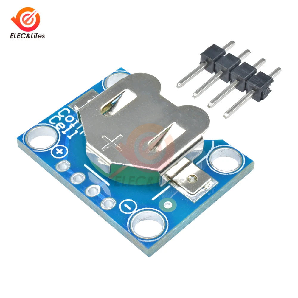 1pcs Cr1220 Button Battery Holder Socket Module 12mm Coin Cell Battery