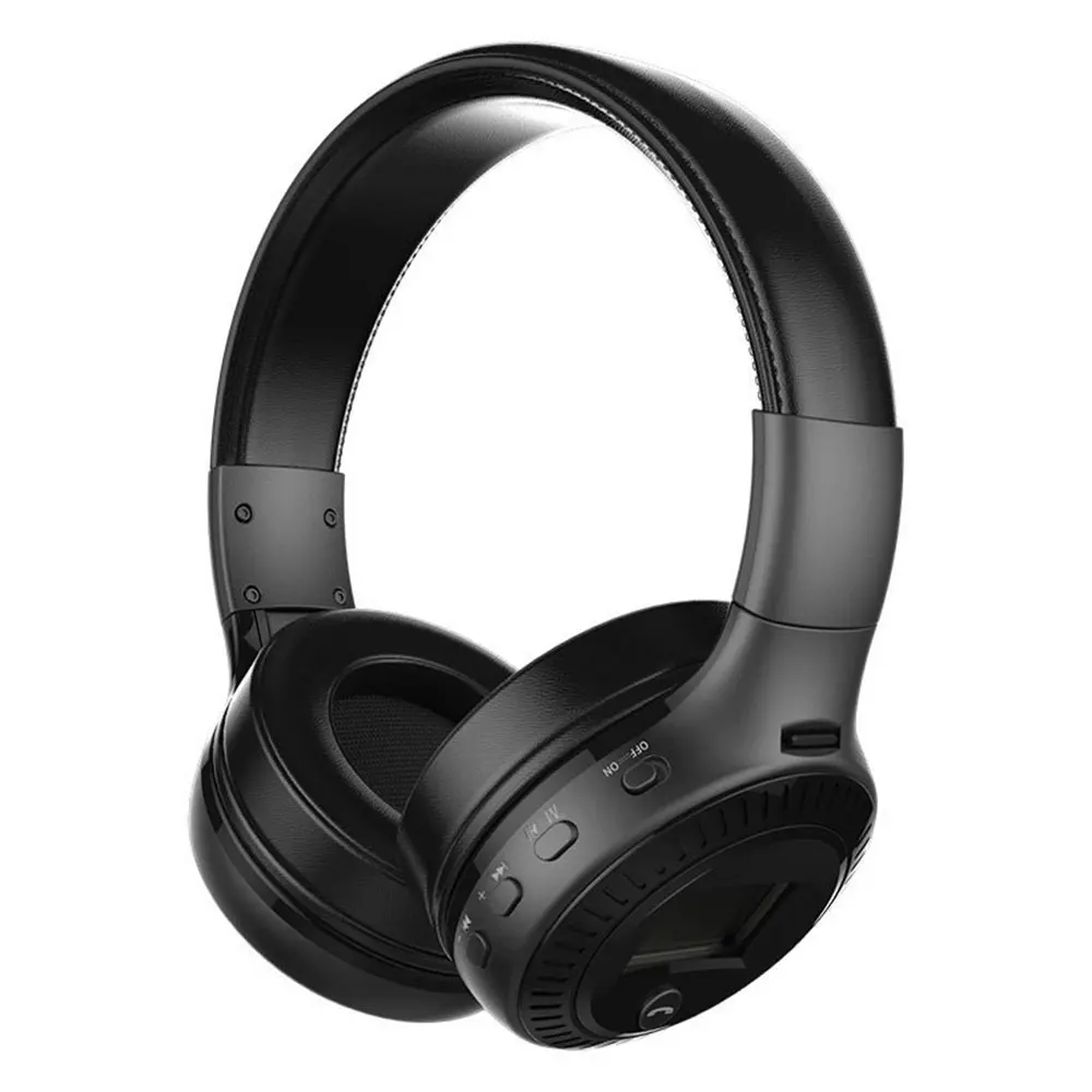 ZEALOT B19 беспроводные Bluetooth наушники стерео бас с микрофоном FM радио TF карта Play LCD