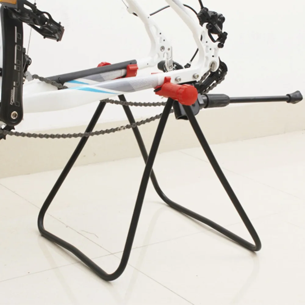 Foldable Bicycle Stand Wheel Hub Stand Kickstand Repairing Parking Holderin Bicycle Rack from