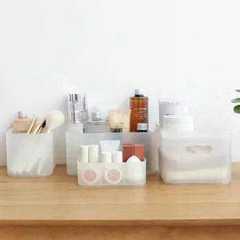 

Small Objects Boxes Plastic Cosmetic Case Portable Desktop Organizer Home Storage Tools 1 Pc Multifunction Makeup Storage Box