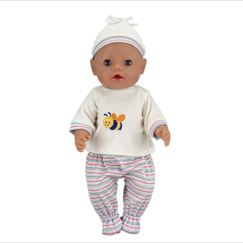 

Fit 17 inch 40-43cm Born New Baby Doll Clothes Doll Butterfly Elephant Unicorn Rabbit Clothes Accessories For Baby Birthday Gift