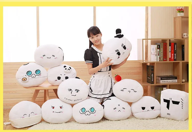 25cm Anime Kawaii APH Emoji Face Cartoon Plush Toy Axis Powers Hetalia Peluche Doll Birthday Gifts