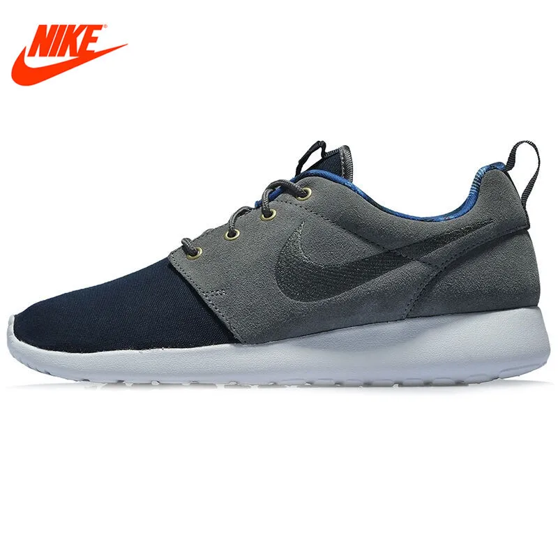 Spring New Arrival Original NIKE ROSHE ONE PREMIUM Mens Running Shoes Sneakers Red and Grey