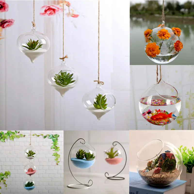 Fashion-Transparent-Home-Garden-Clear-Glass-Flower-Plant-Stand-Hanging-Vase-Planter-Terrarium-Container-New-Home
