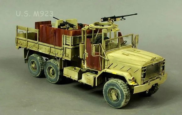 ITALERI 6503 1/35 масштаб M923 Американский бронированный грузовик пластиковая модель строительный комплект