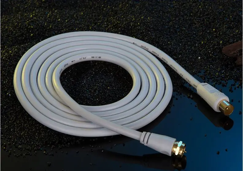 Jsj frequency line wired tv line clsed line tv coaxial cable set top