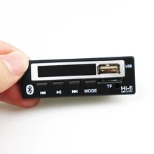 Bluetooth 5,0 MP3 декодер доска MP3 плеер MP3 Bluetooth WMA WAV декодер модуль аудио аксессуары с fm-радио 12 В цветной экран